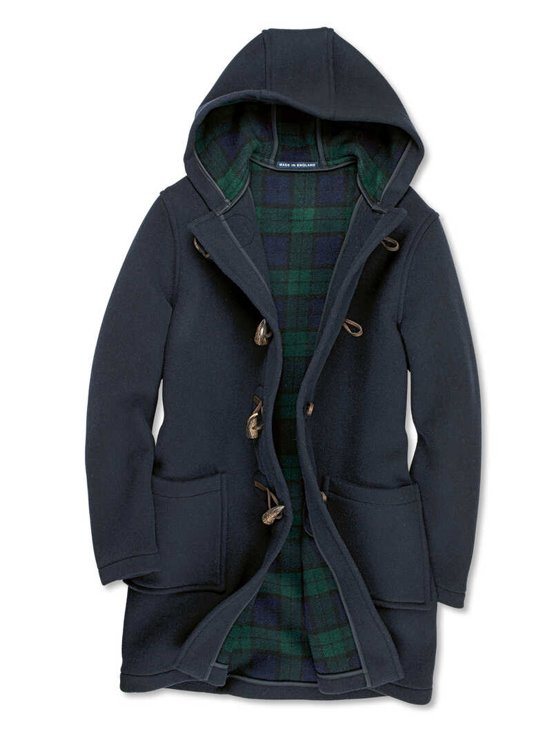 British shop shop duffle coat
