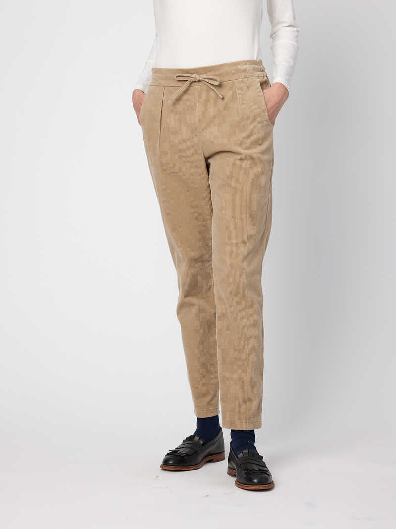 Damen-Cordhose Joggpants Ivy
