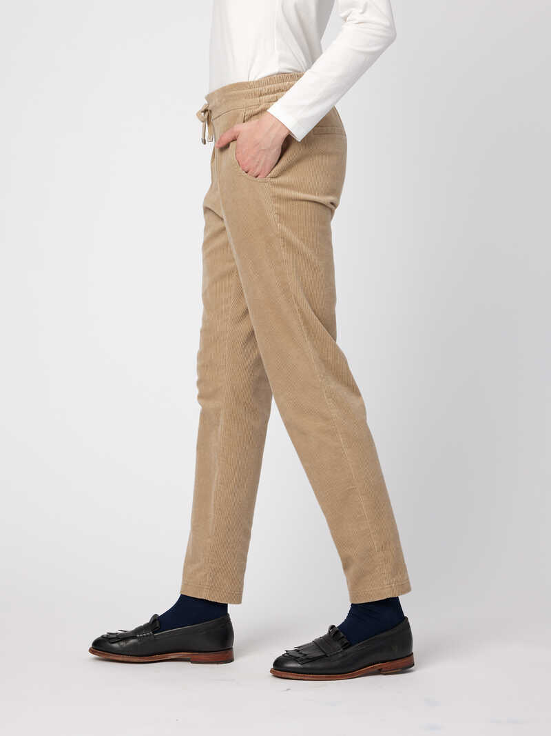 Damen-Cordhose Joggpants Ivy