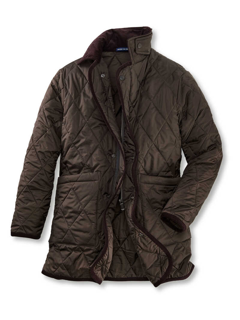 Produktbild zu Herren-Steppjacke mit Rautenstepp