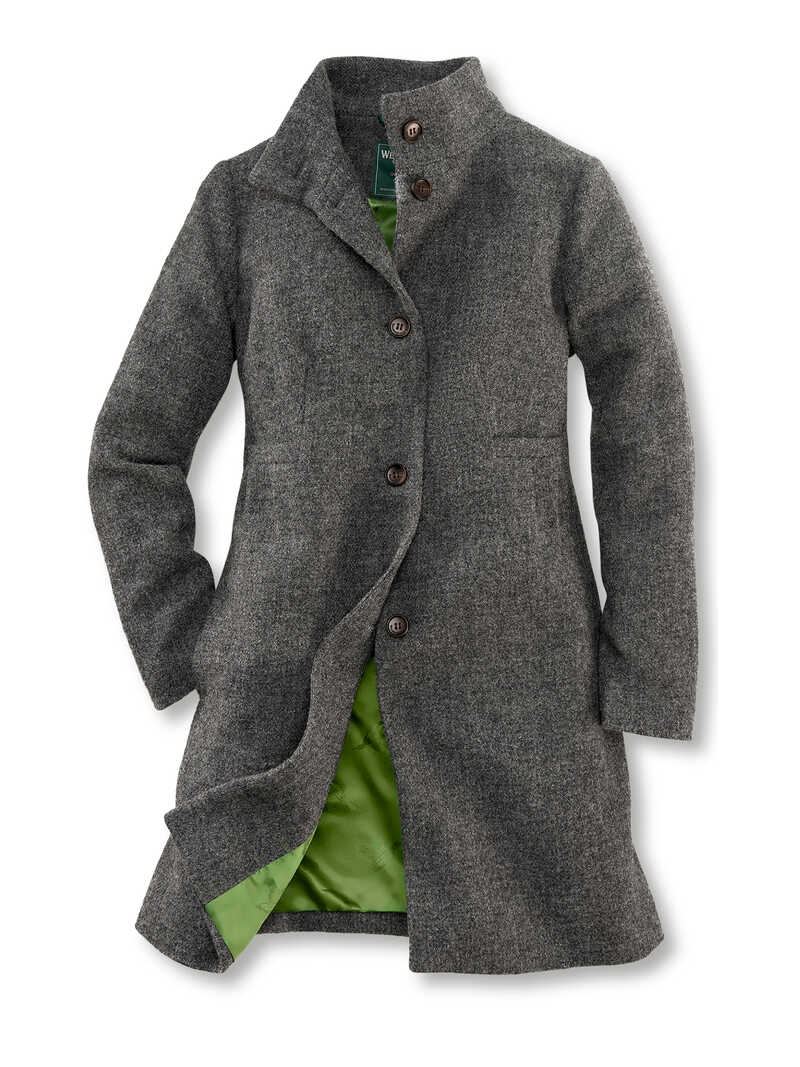 Harris-Tweed-Damenmantel