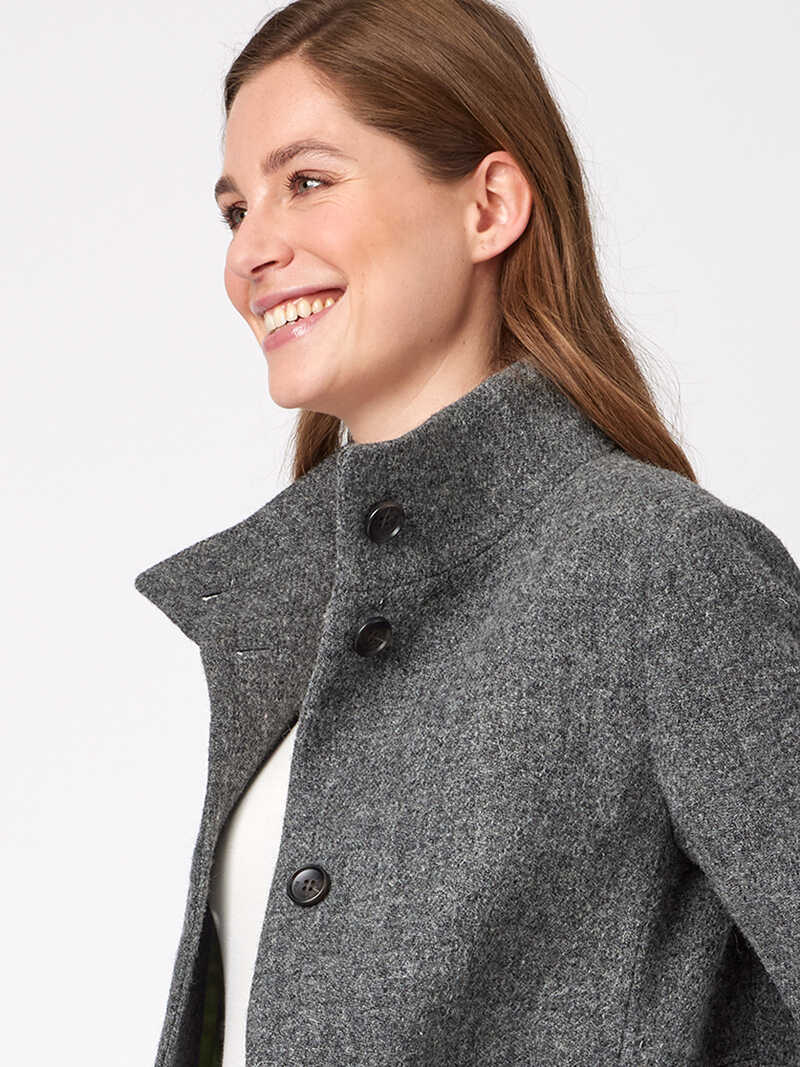 Harris-Tweed-Damenmantel