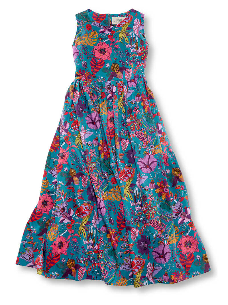 Sommer-Hngerkleid mit Blumen