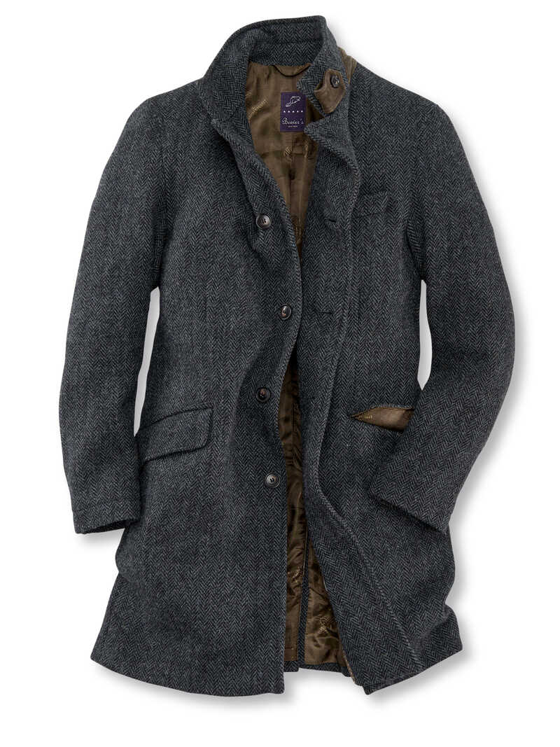 Produktbild zu Harris Tweed Herrenmantel
