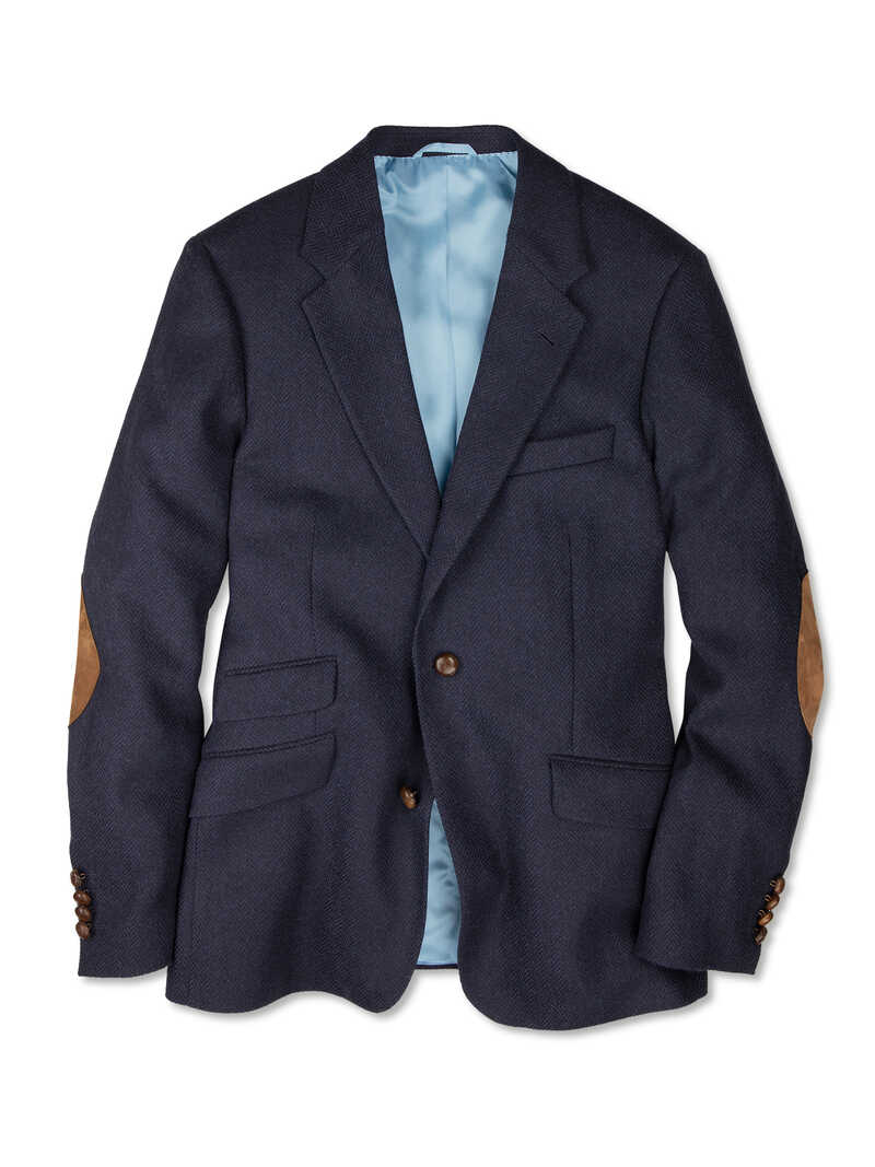 Tweedakko fr Herren aus englischem Tweed