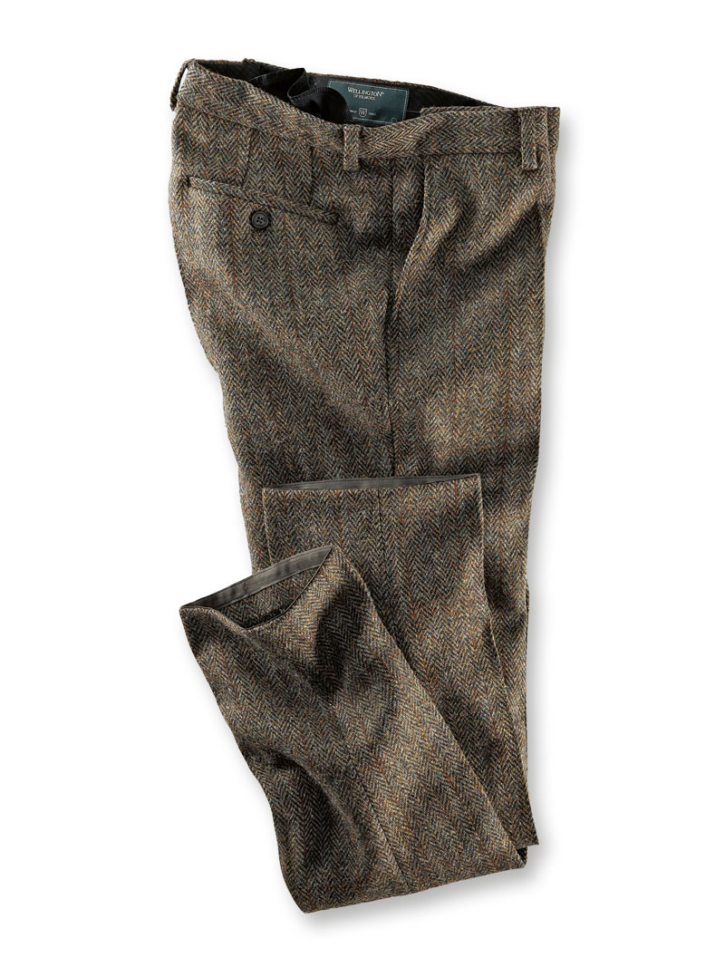 Tweedhose fr Herren aus Harris Tweed