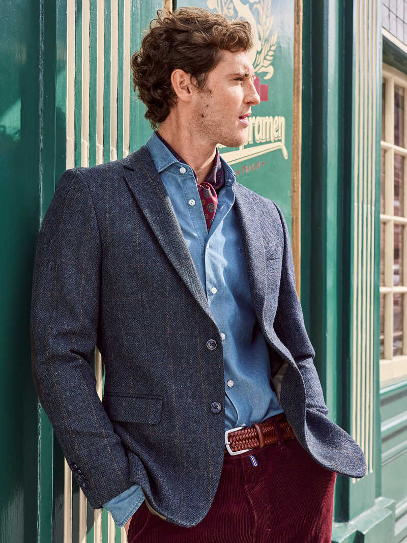 Alternatives Bild 2 zu Tweedsakko aus Fischgrat-Tweed