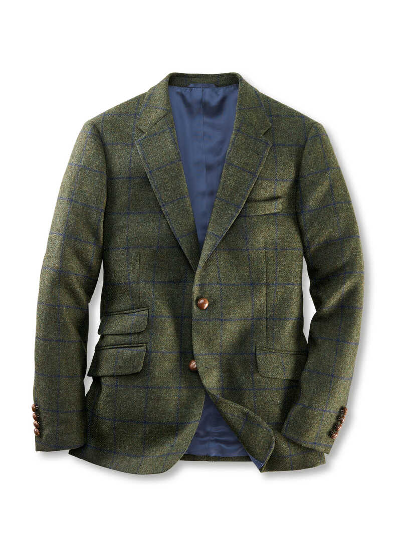 Tweedsakko fr Herren aus englischem Tweed