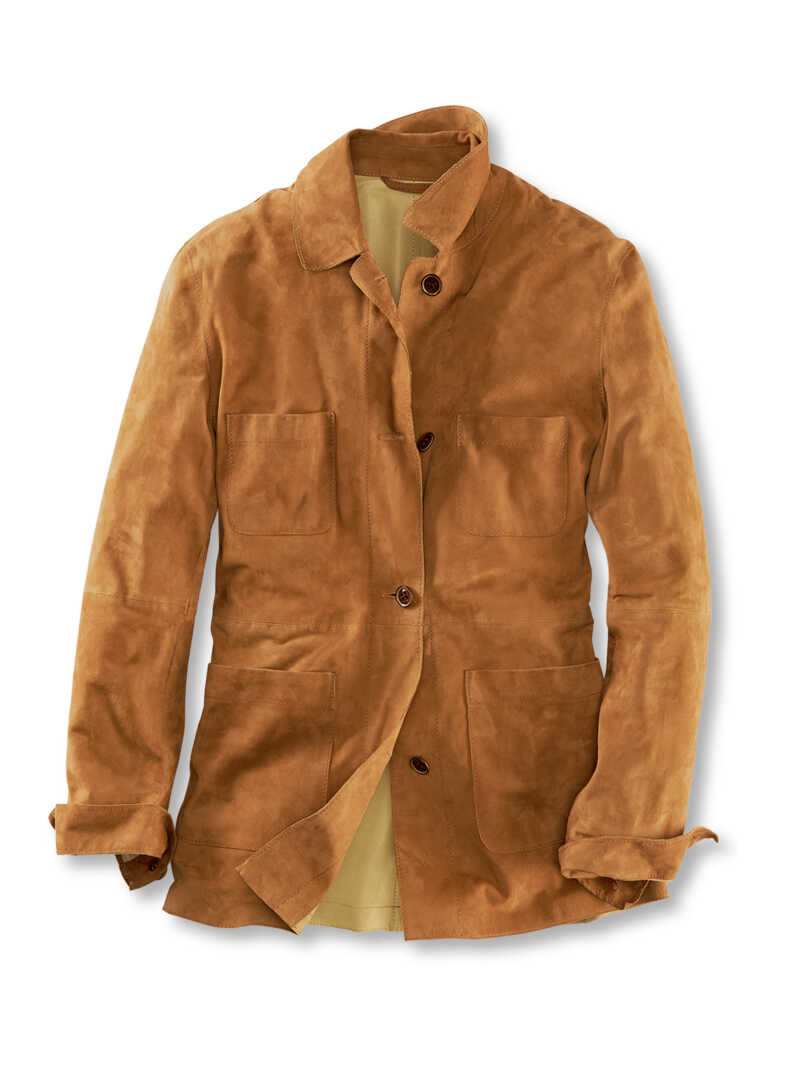 Overshirt Lederjacke fr Damen
