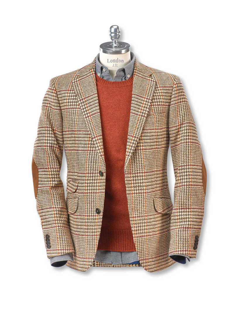 Tweedsakko mit Glenchek aus Harris Tweed