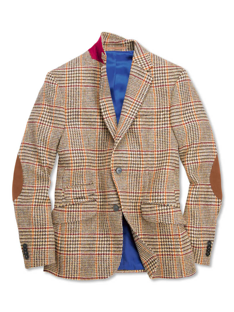 Tweedsakko mit Glenchek aus Harris Tweed