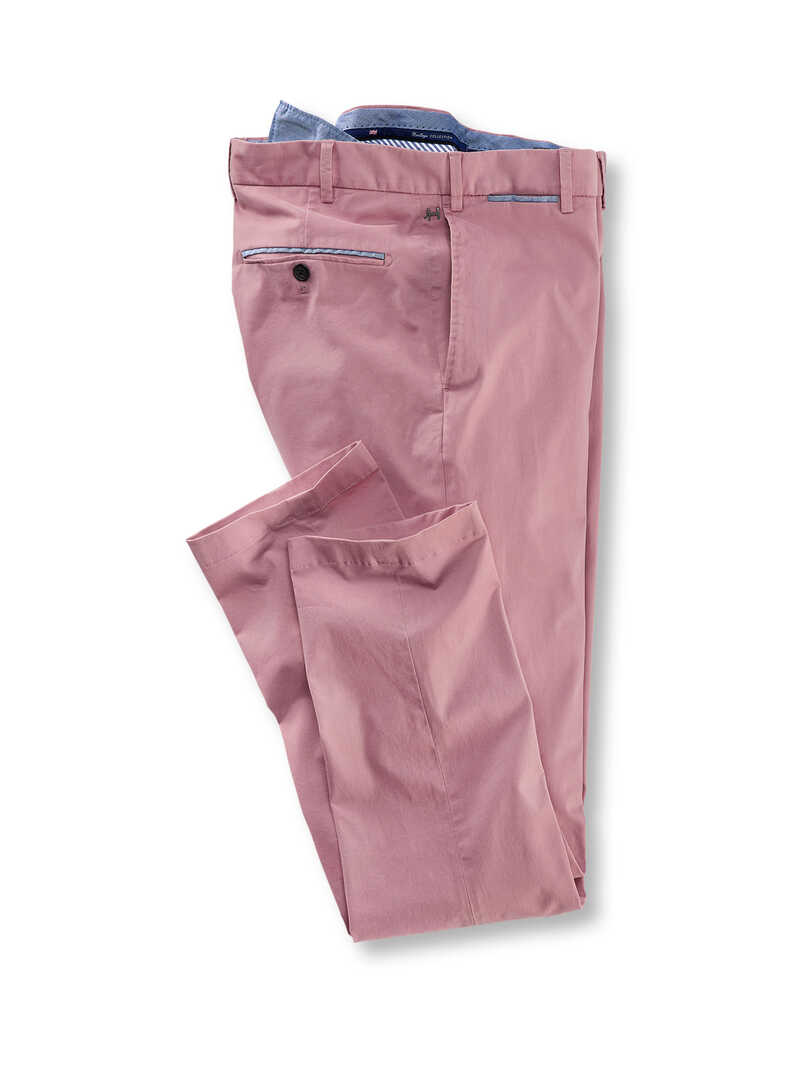 Sommer-Herren-Chino in Rosa