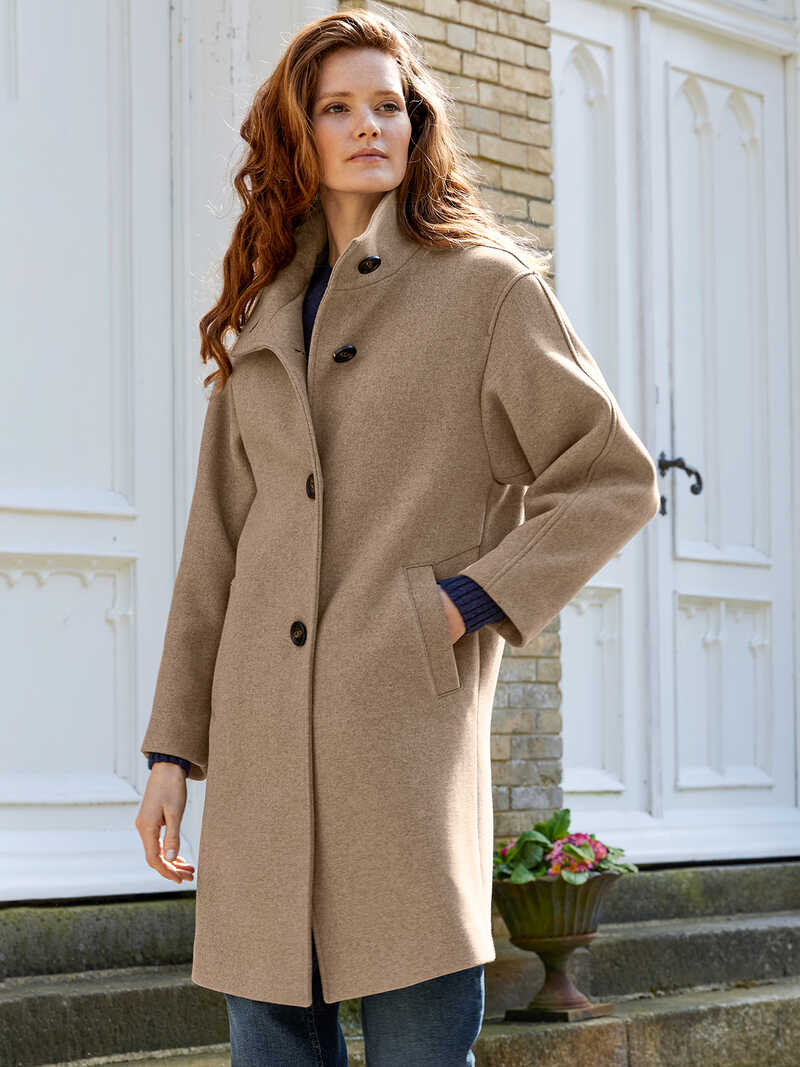 Oversized-Mantel fr Damen