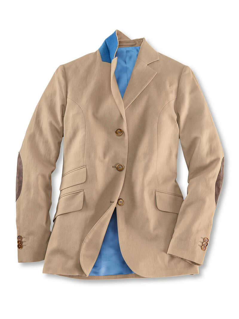Damenblazer mit Ellbogenpatches