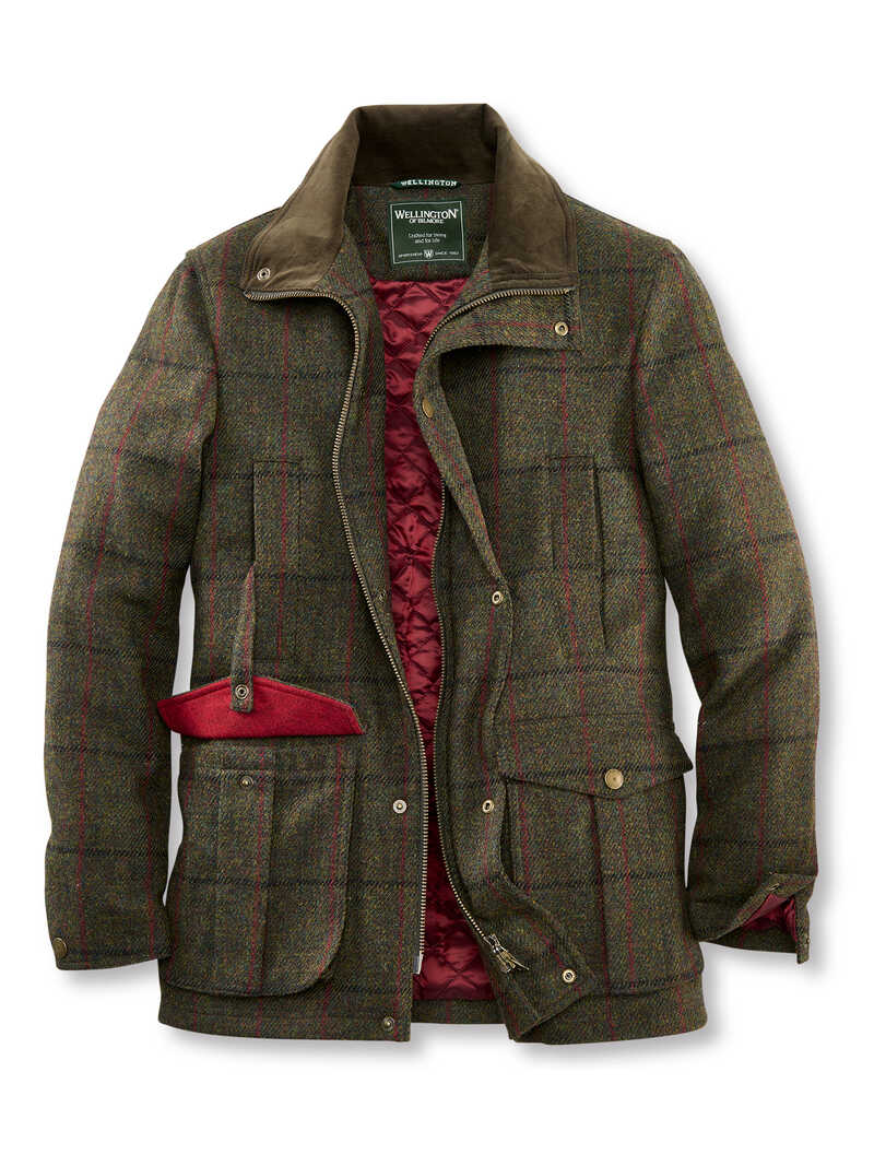 Tweedjacke Fieldjacket Bristol aus Harris Tweed