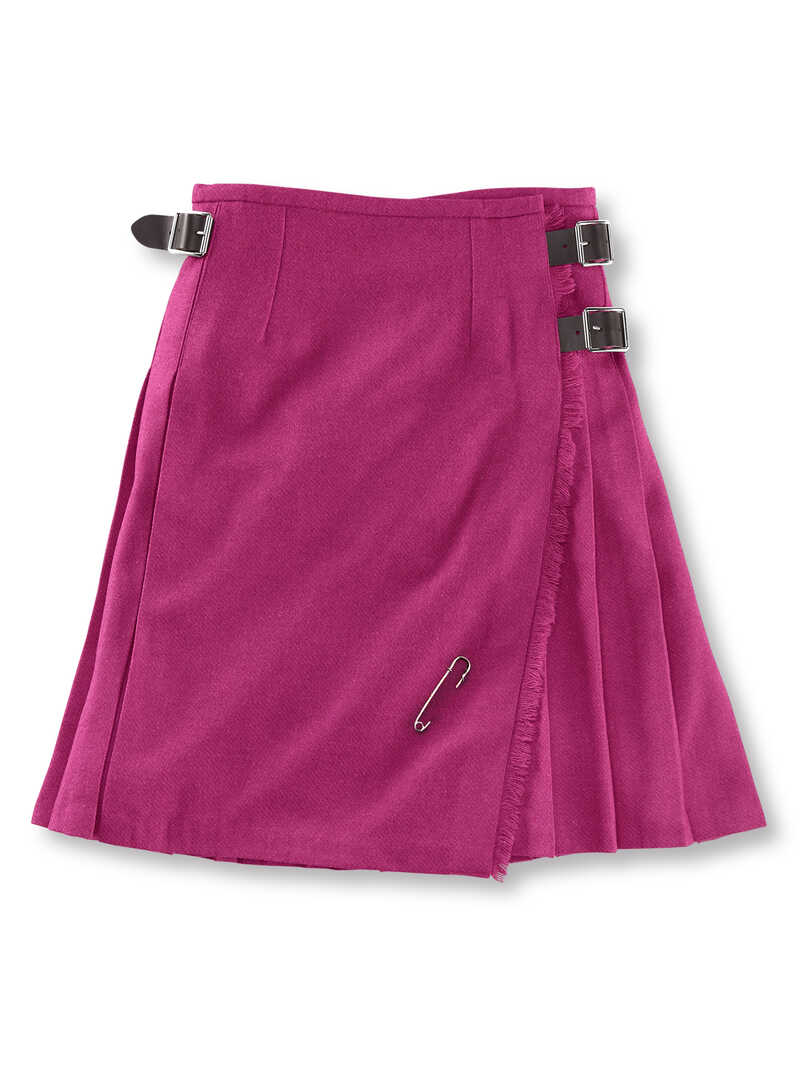 Produktbild zu Irischer Midi-Kilt im Woll-Mix