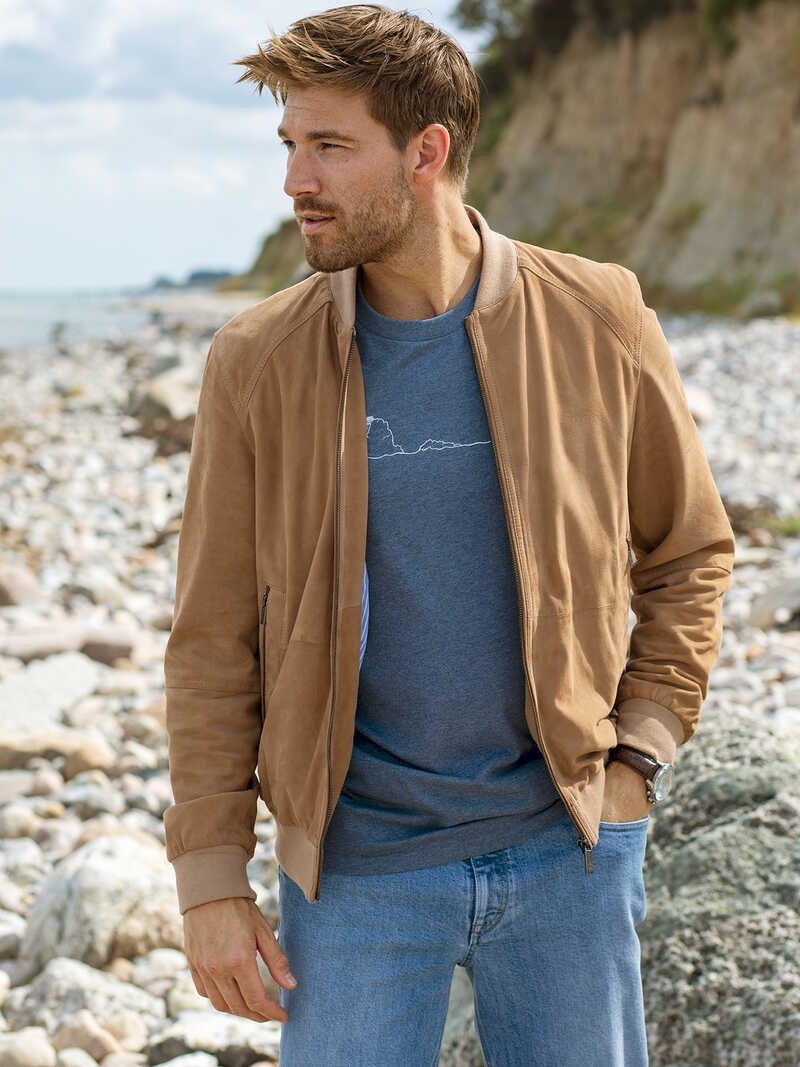 Alternatives Bild 1 zu Lederblouson aus Ziegenvelours