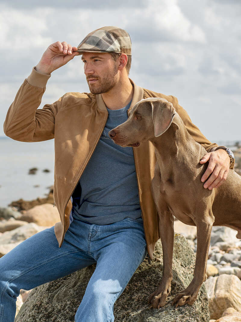 Alternatives Bild 4 zu Lederblouson aus Ziegenvelours