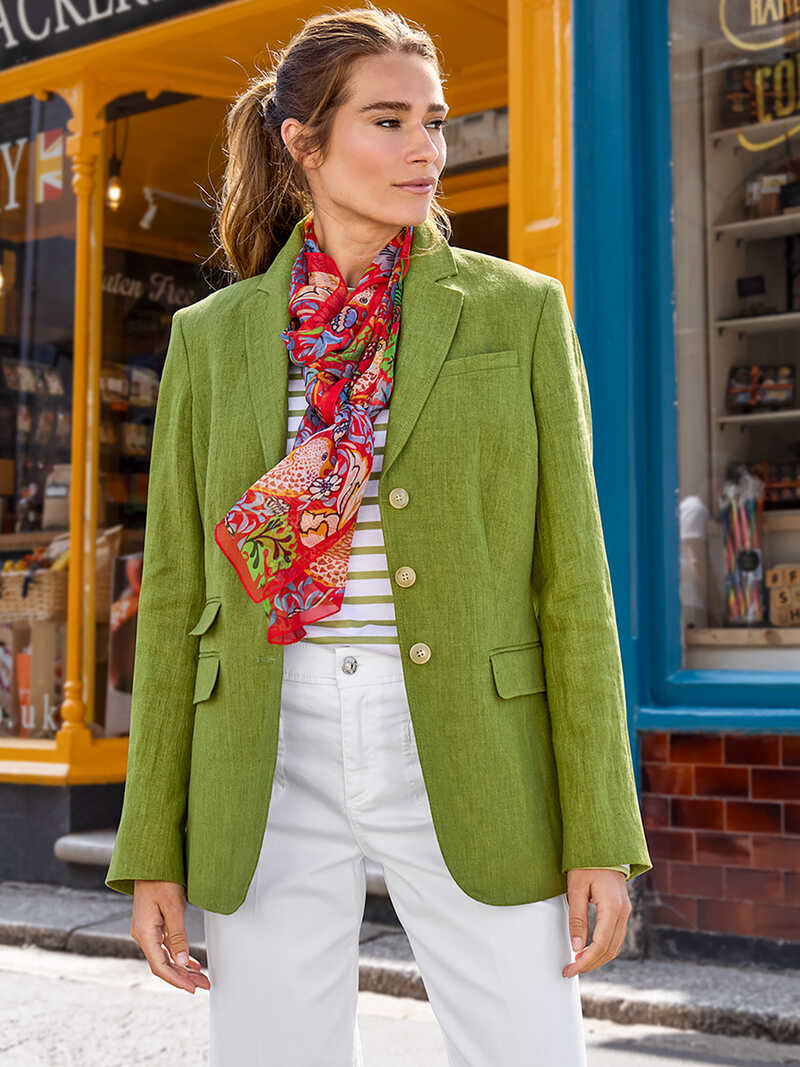 Alternatives Bild 1 zu Leinen-Blazer