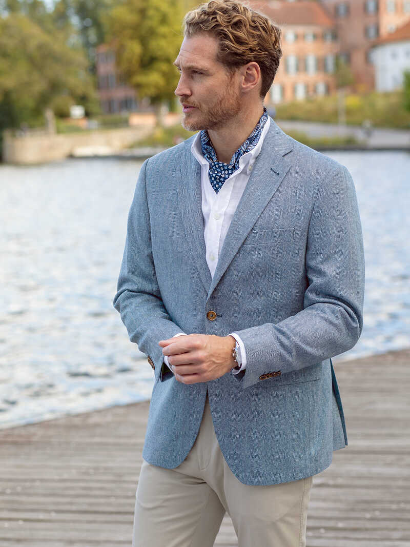 Alternatives Bild 1 zu Seiden-Tweed-Sakko