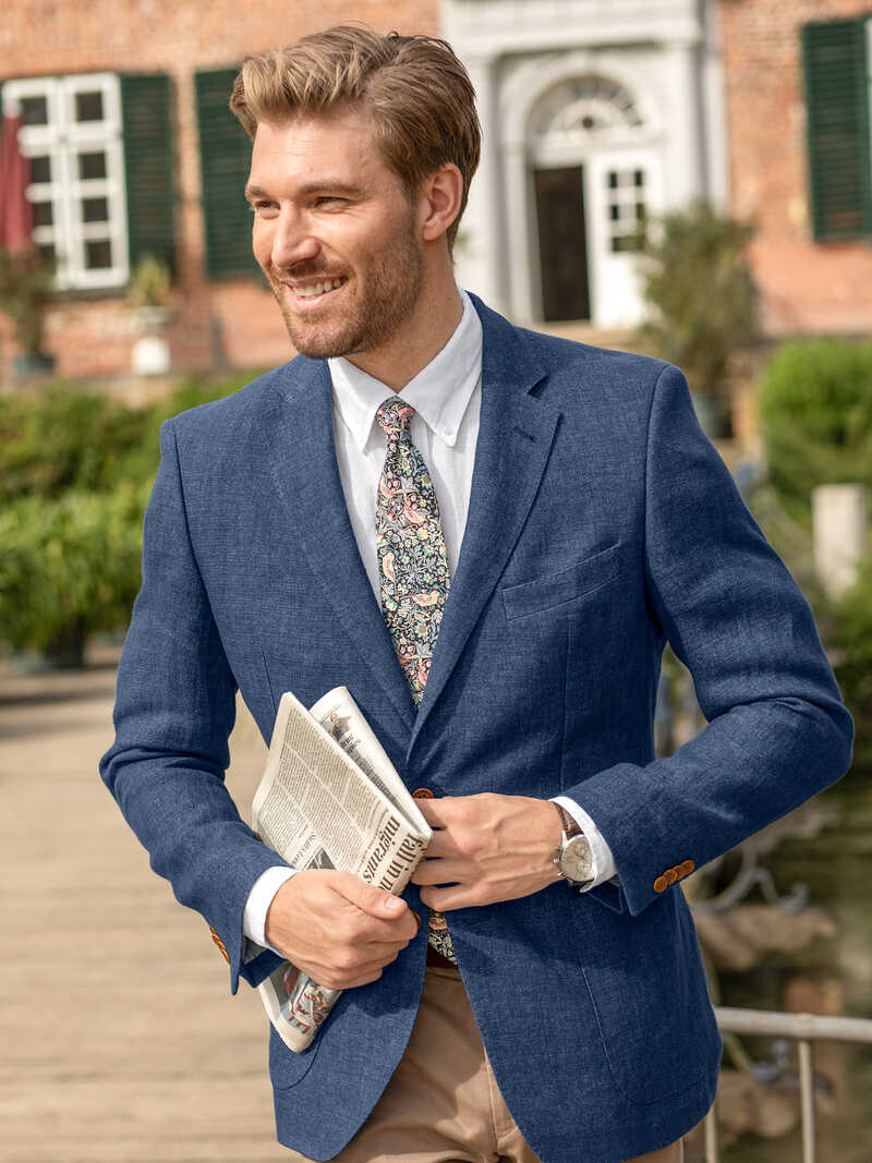 Alternatives Bild 2 zu Leinensakko