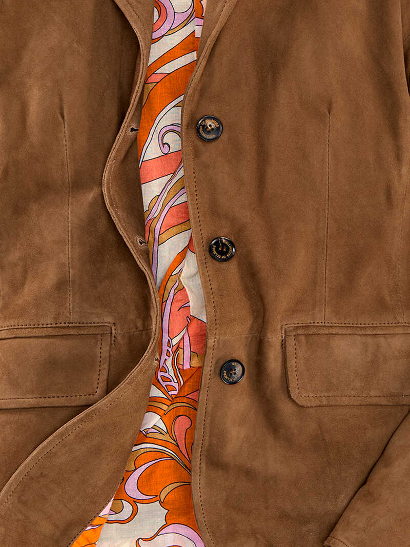 Alternatives Bild 2 zu Lederblazer aus Ziegenvelours