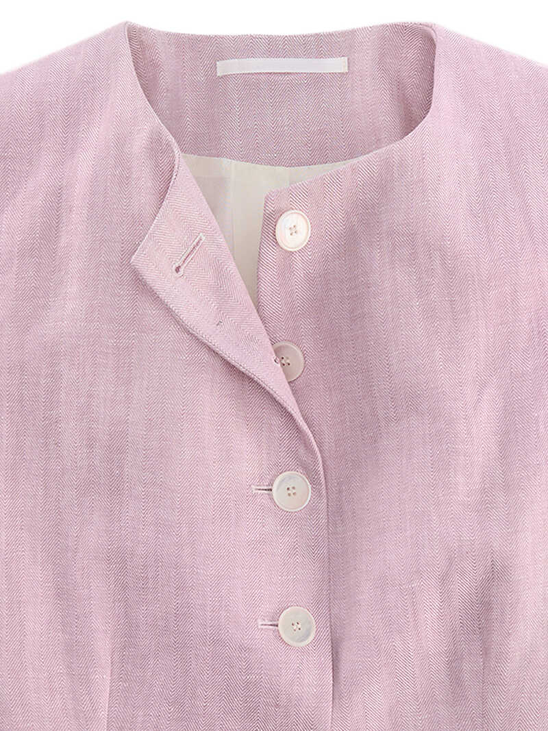 Alternatives Bild 1 zu Leinenblazer ohne Kragen