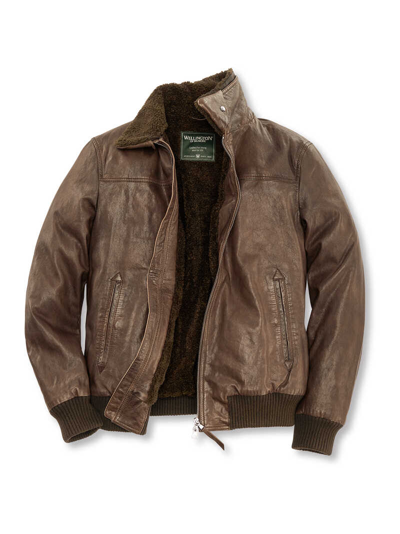 Alternatives Bild 1 zu Lederblouson aus Lammnappa