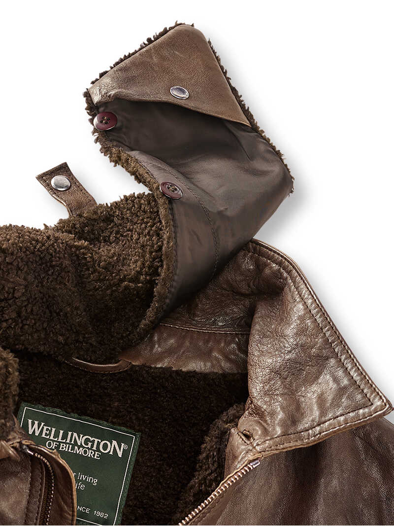Alternatives Bild 2 zu Lederblouson aus Lammnappa