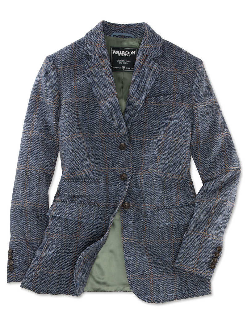 Produktbild zu  Well. Da HAT Blazer grey blue