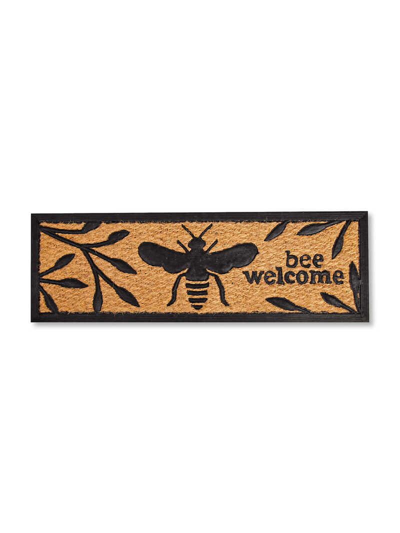 Schmale Trmatte Bee Welcome