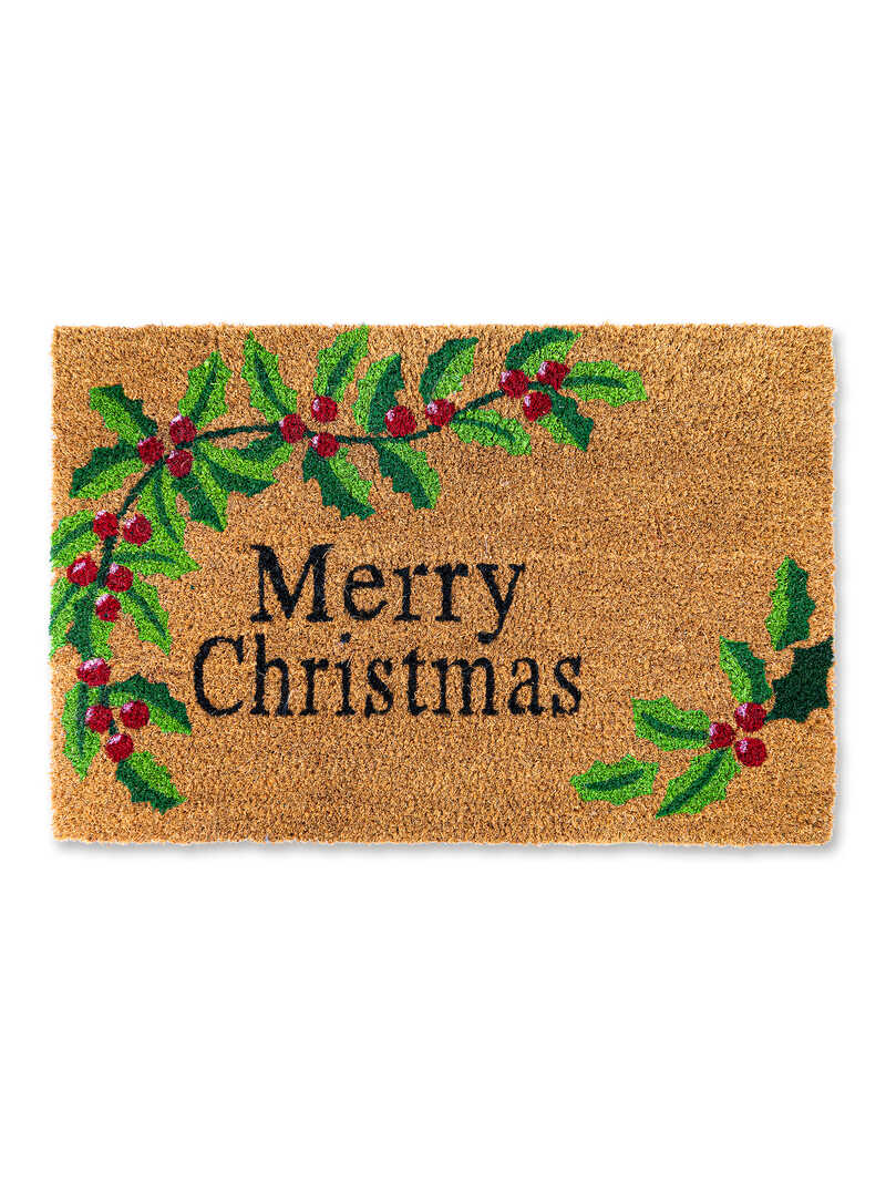 Produktbild zu Kokosfu�matte Merry Christmas