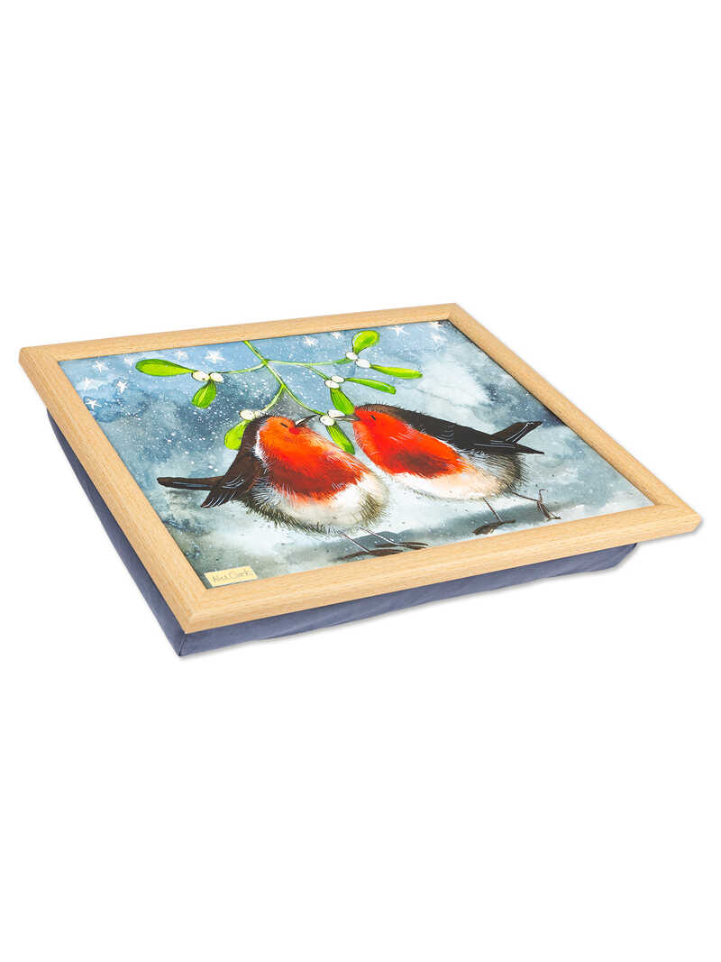 Produktbild zu Knietablett Robins and Mistletoe