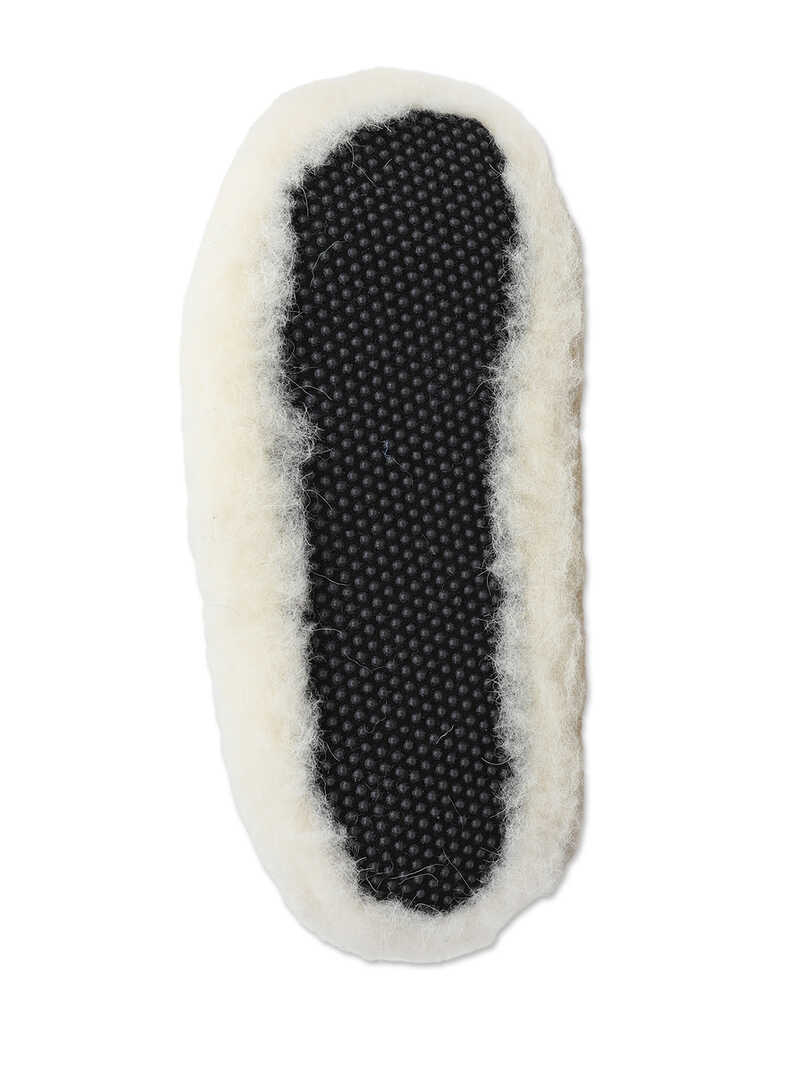 Alternatives Bild 1 zu Hellgr�ne Hausschuhe aus Wollfleece