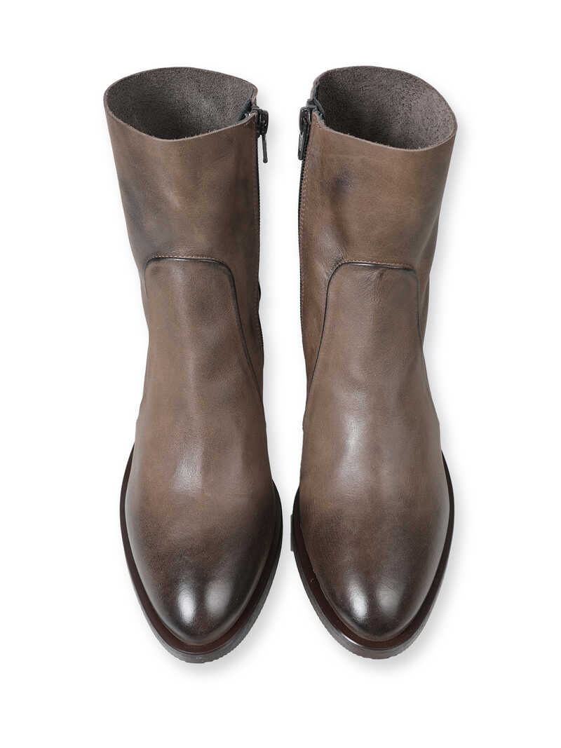 Damen-Stiefelette mit Blockabsatz