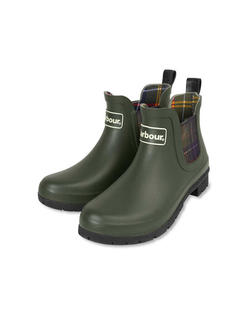 Kurze Damen-Gummistiefel im Chelsea Boots Style