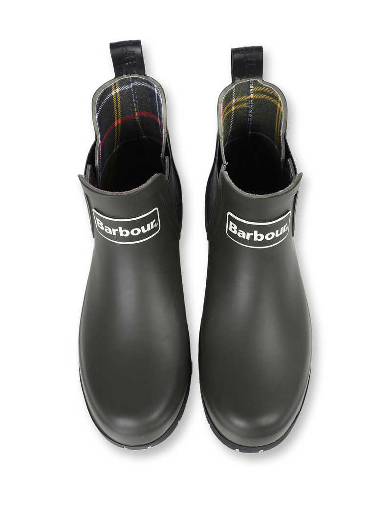 Kurze Damen-Gummistiefel im Chelsea Boots Style