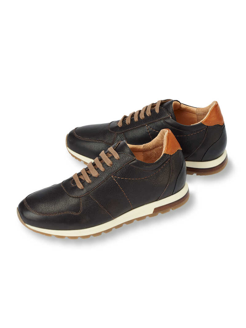 Herren-Sneaker aus Bio-Nappaleder