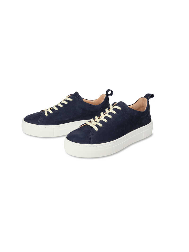 Damen-Sneaker aus Nubukleder