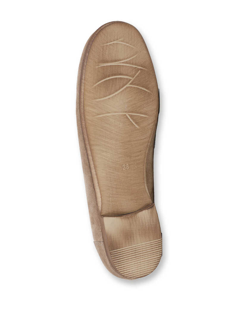 Damenslipper aus Veloursleder