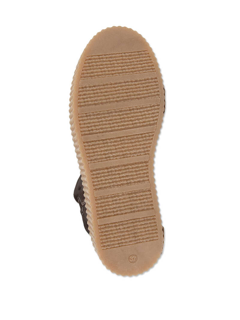 Damen-Lammfellboots aus Nubukleder