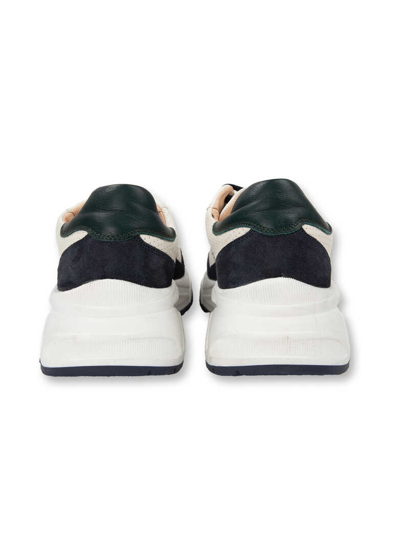 Alternatives Bild 3 zu Herren-Leder-Sneaker mit Mesh-Strick