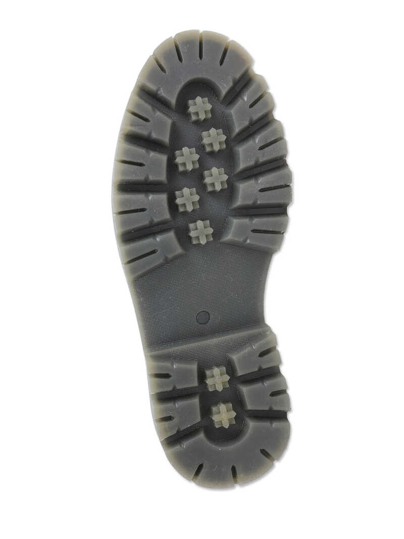 Schwarze Leder-Boots