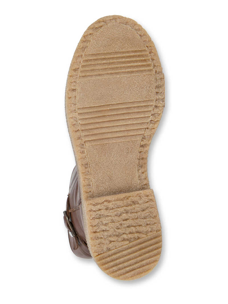 Leder-Kurzstiefel fr Damen