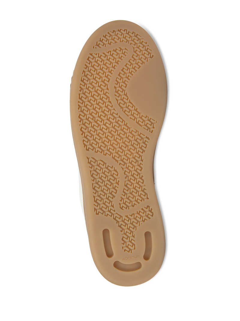 Weie Damen-Leder-Sneaker