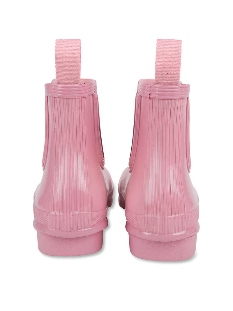 Rosa Gummi-Boots im Chelsea Style