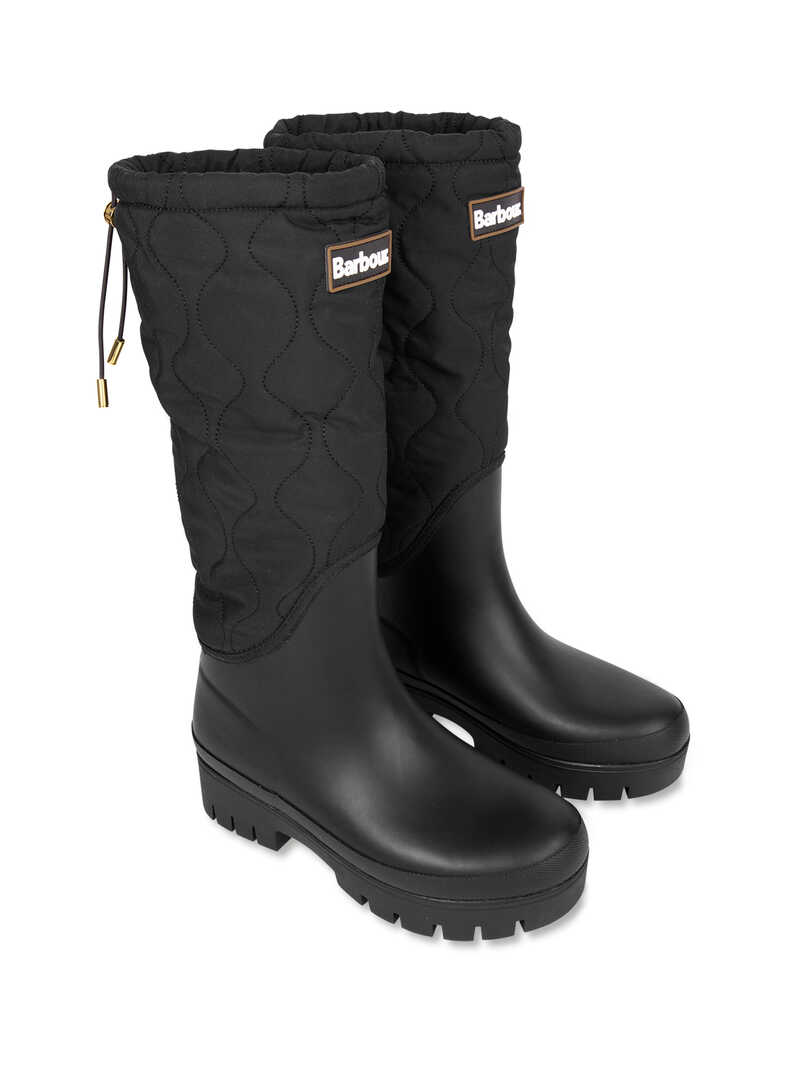 Schwarze Gummistiefel Marnie