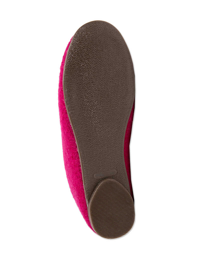 Walk-Ballerinas mit Wollfilz-Futter