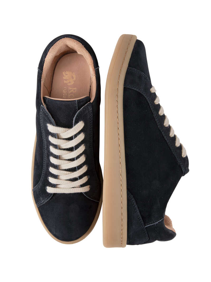 Produktbild zu Veloursleder-Sneaker