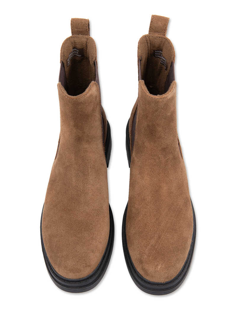 Alternatives Bild 1 zu Damen Chelsea Boots aus Veloursleder
